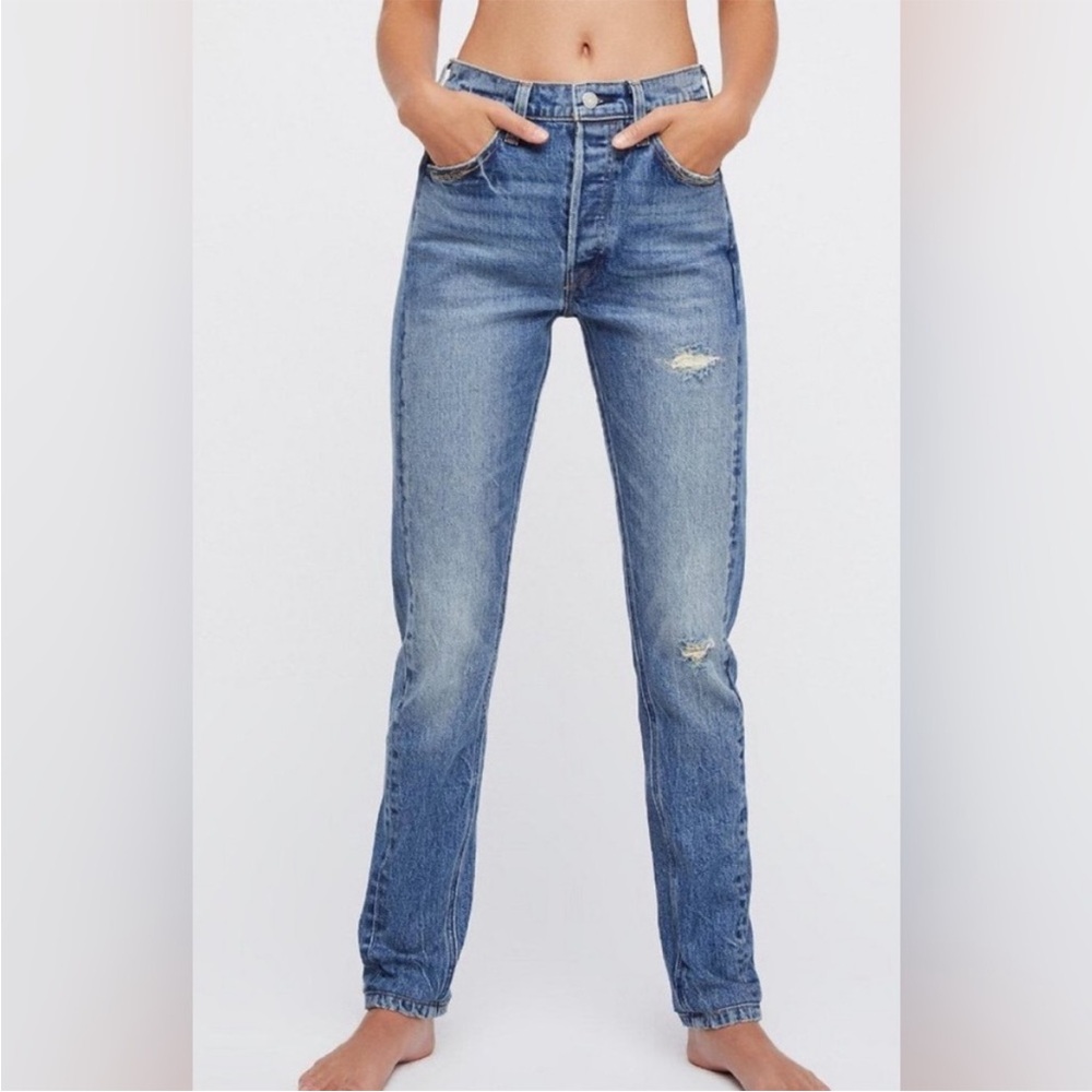 Levi’s altered 501 skinny